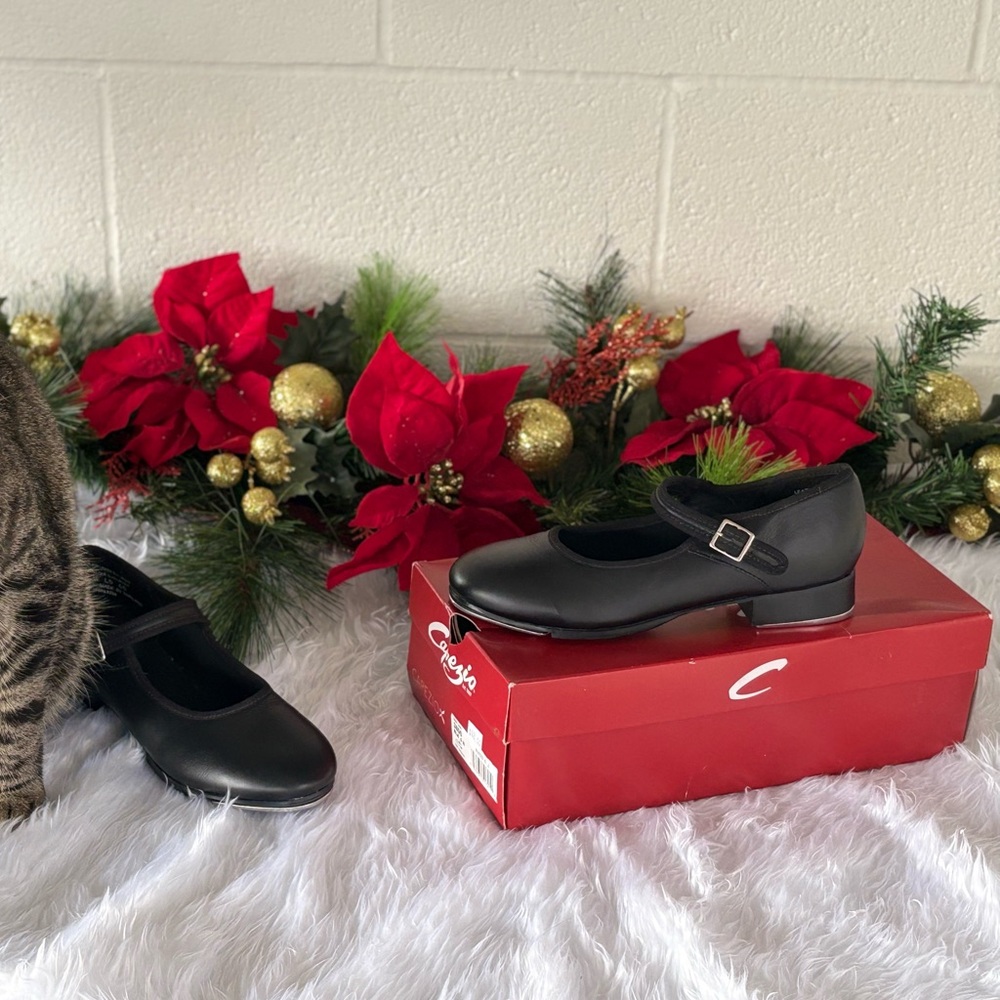Capezio Black Mary Jane Tap Shoes